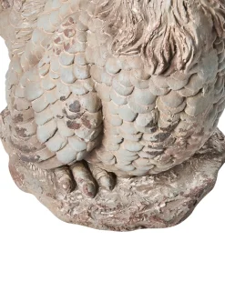 Set di 2 statue da giardino SPECCHIA Gallo Beige