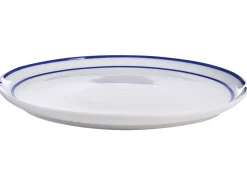 Set di 12 stoviglie AMCHUR Porcellana Bianco/Blu