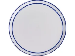 Set di 12 stoviglie AMCHUR Porcellana Bianco/Blu
