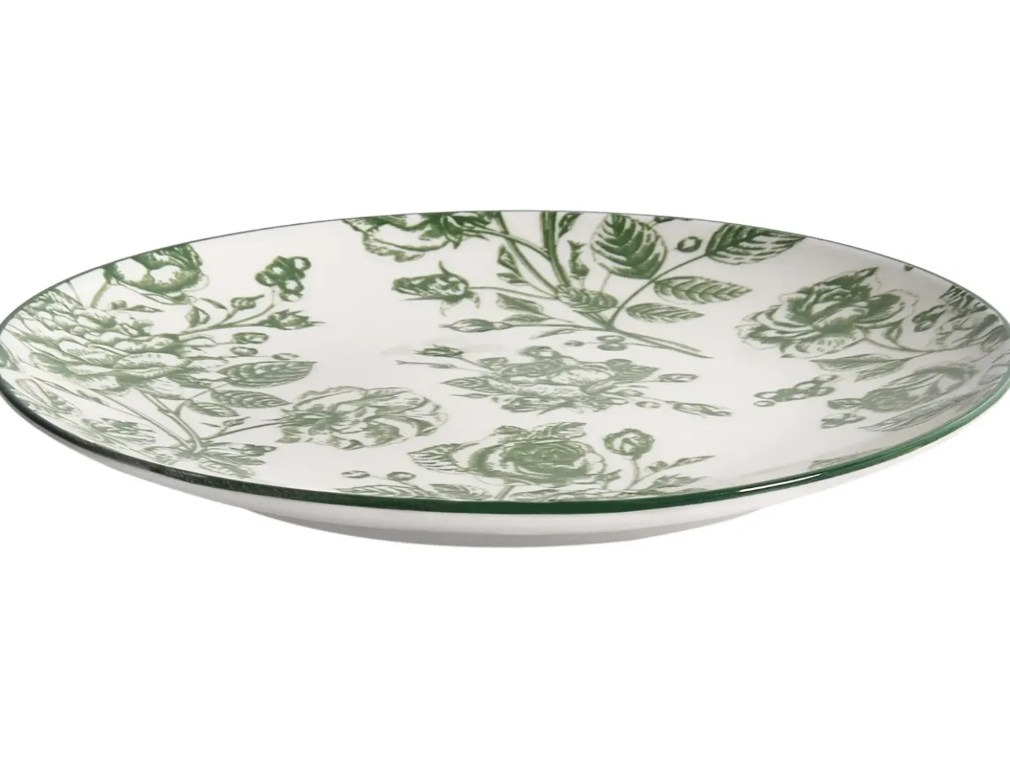 Set di 12 stoviglie BASIL Porcellana Verde