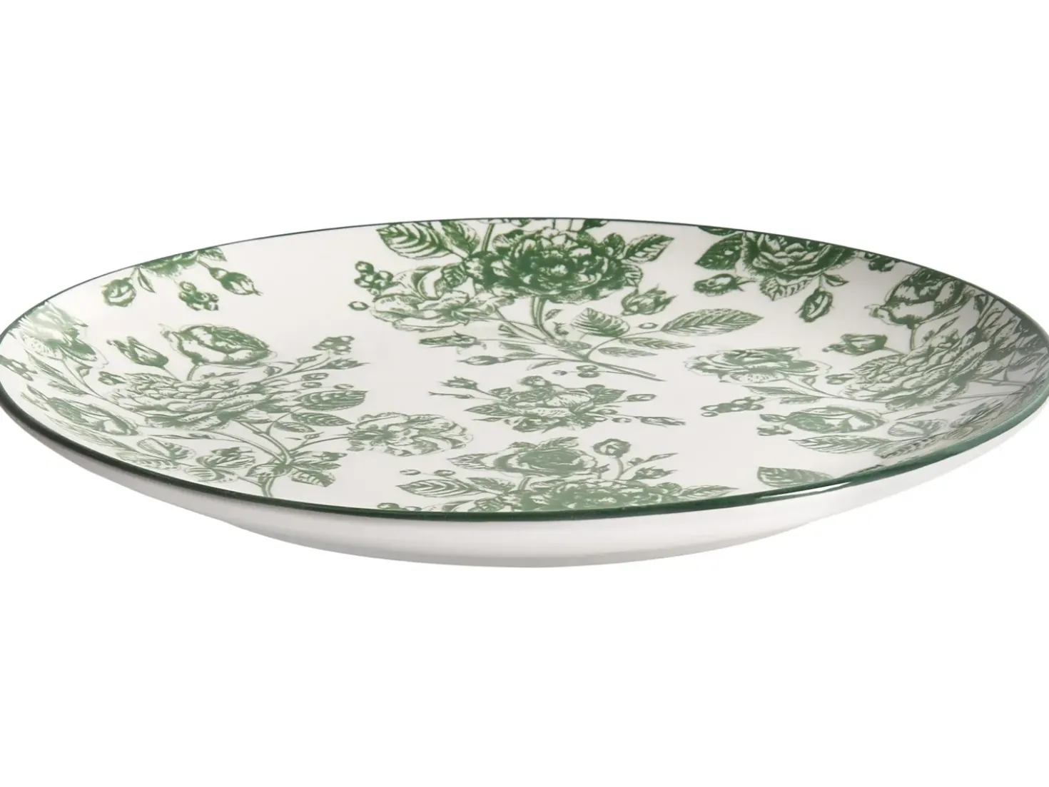 Set di 12 stoviglie BASIL Porcellana Verde