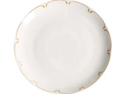 Set di 24 stoviglie CHAROLI Porcellana Bianco/Oro