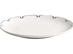 Set di 24 stoviglie CHAROLI Porcellana Bianco/Blu
