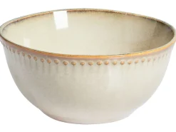 Set di 12 stoviglie CHERVIL Gres porcellanato Beige chiaro