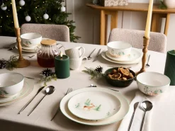 Set di 12 stoviglie CHILI Porcellana Bianco