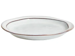 Set di 12 stoviglie CHIVES Gres porcellanato Grigio chiaro