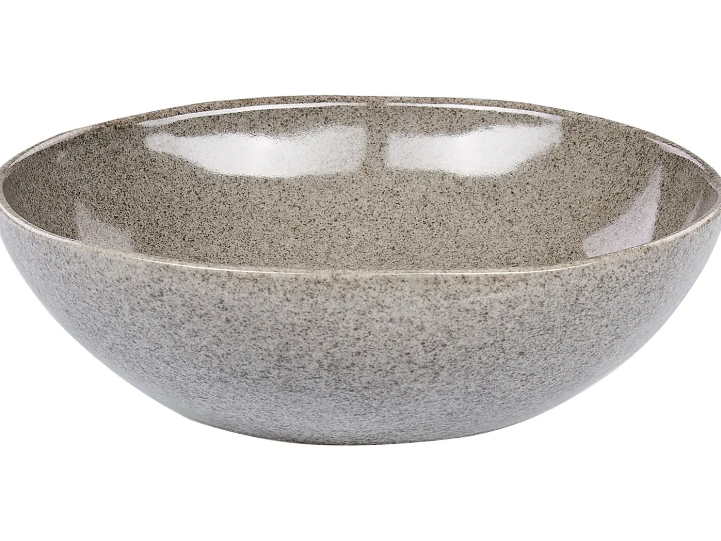 Set di 16 stoviglie COSTMARY Gres porcellanato Grigio