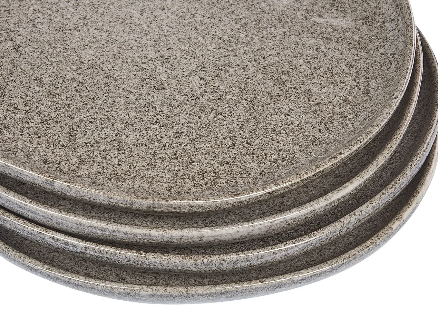 Set di 16 stoviglie COSTMARY Gres porcellanato Grigio