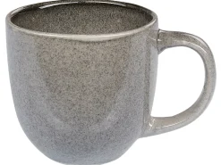 Set di 16 stoviglie COSTMARY Gres porcellanato Grigio