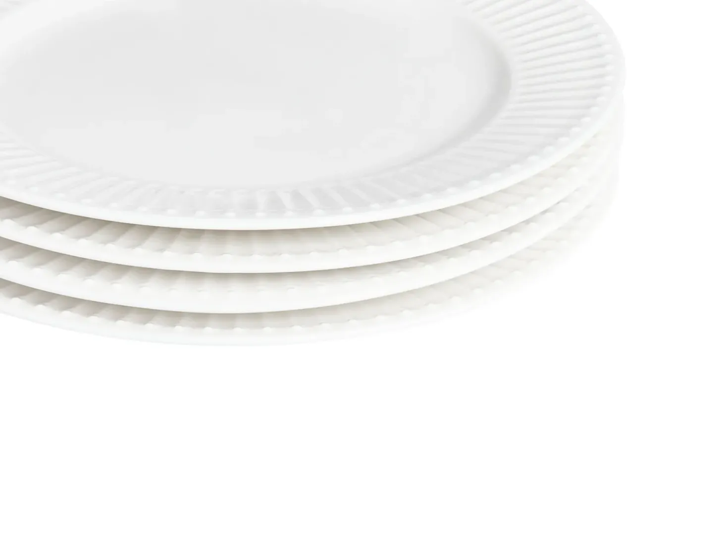 Set di 16 stoviglie COWSLIP Porcellana Bianco