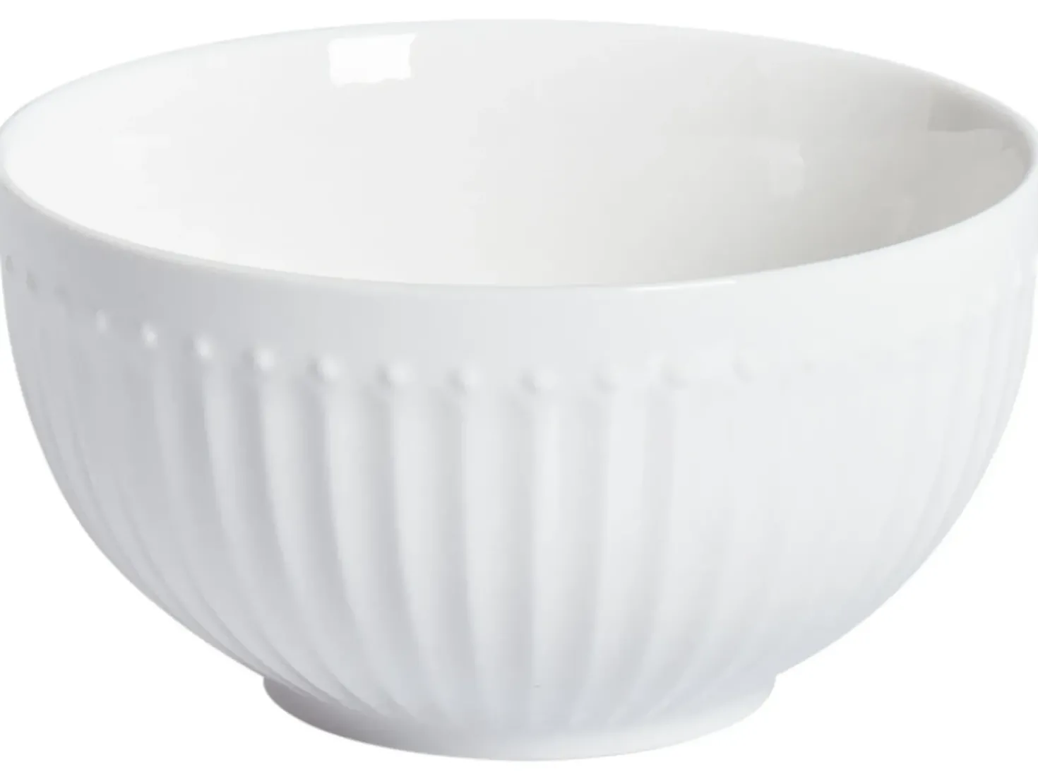 Set di 16 stoviglie COWSLIP Porcellana Bianco