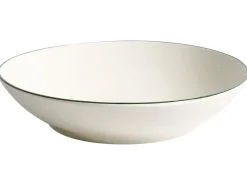 Set di 24 stoviglie CUMIN Porcellana Bianco sporco/Verde