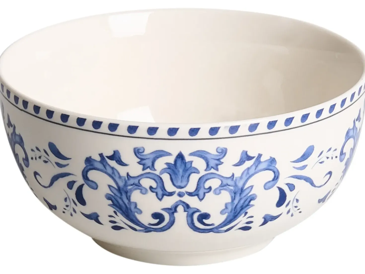 Set di 24 stoviglie GALANGAL Porcellana Bianco/Blu