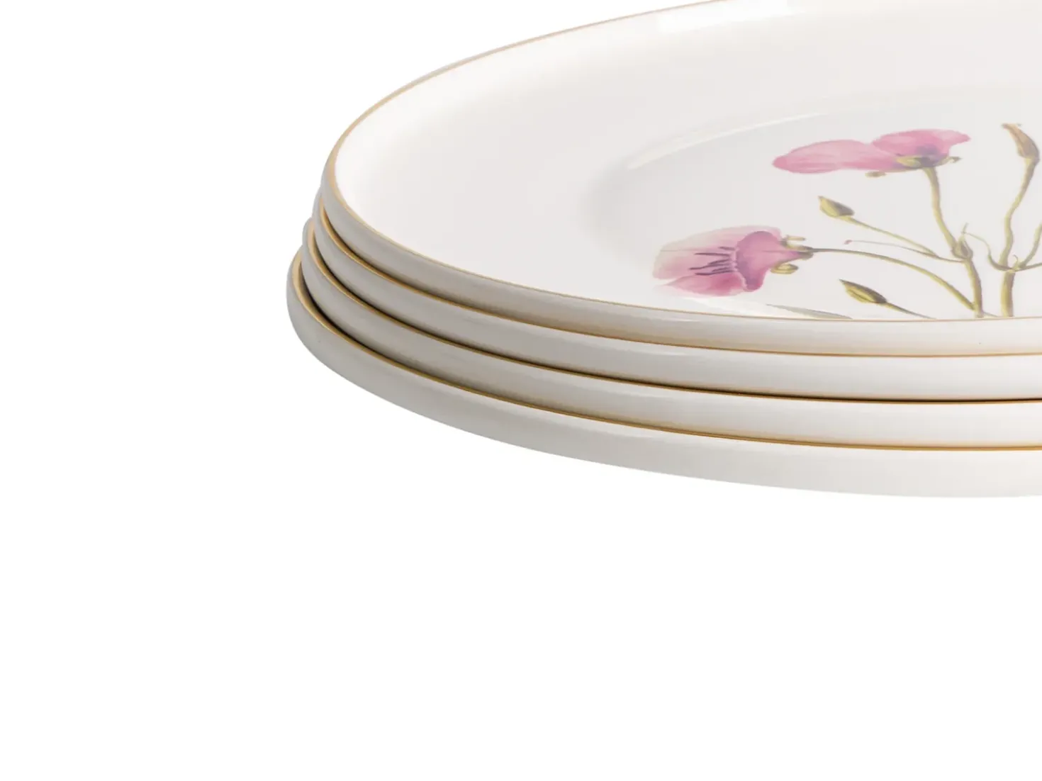 Set di 24 stoviglie HYSSOP Porcellana Bianco