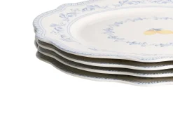Set di 24 stoviglie LOVAGE Porcellana Bianco