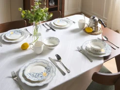 Set di 24 stoviglie LOVAGE Porcellana Bianco