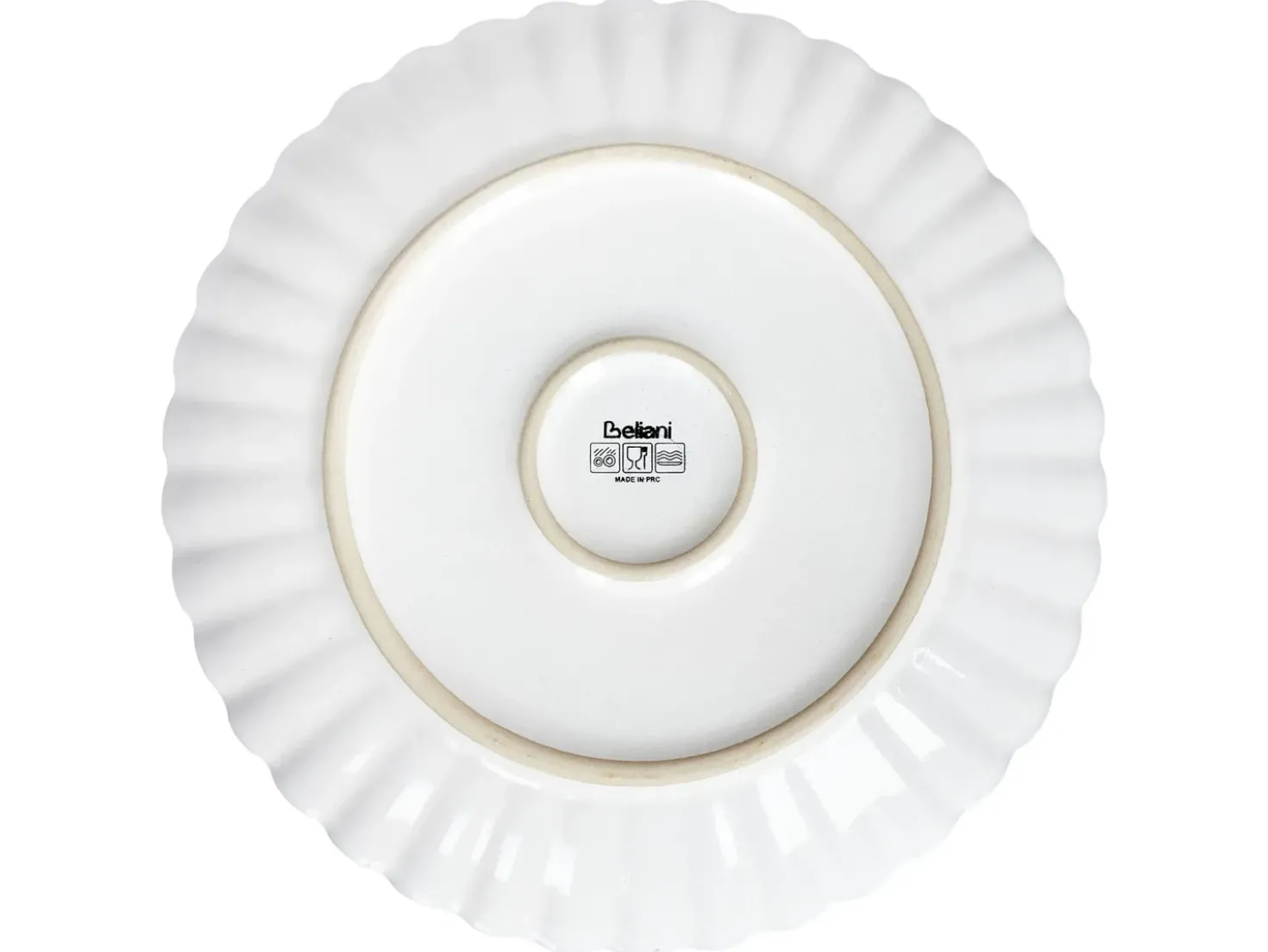 Set di 16 stoviglie NETTLE Gres porcellanato Bianco sporco