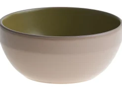 Set di 16 stoviglie NUTMEG Gres porcellanato Beige/Verde