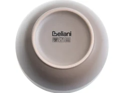Set di 16 stoviglie NUTMEG Gres porcellanato Nero/Beige