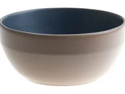 Set di 16 stoviglie NUTMEG Gres porcellanato Beige/ Blu