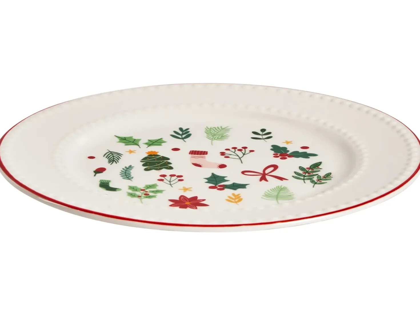 Set di 12 stoviglie SAFFRON Porcellana Bianco
