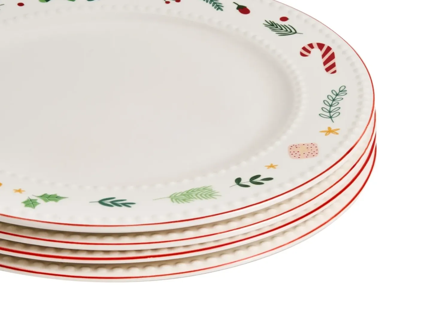 Set di 12 stoviglie SAFFRON Porcellana Bianco