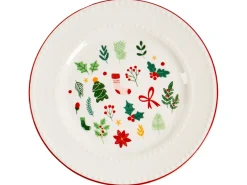Set di 12 stoviglie SAFFRON Porcellana Bianco