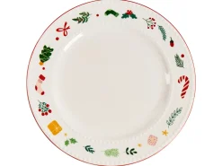 Set di 12 stoviglie SAFFRON Porcellana Bianco