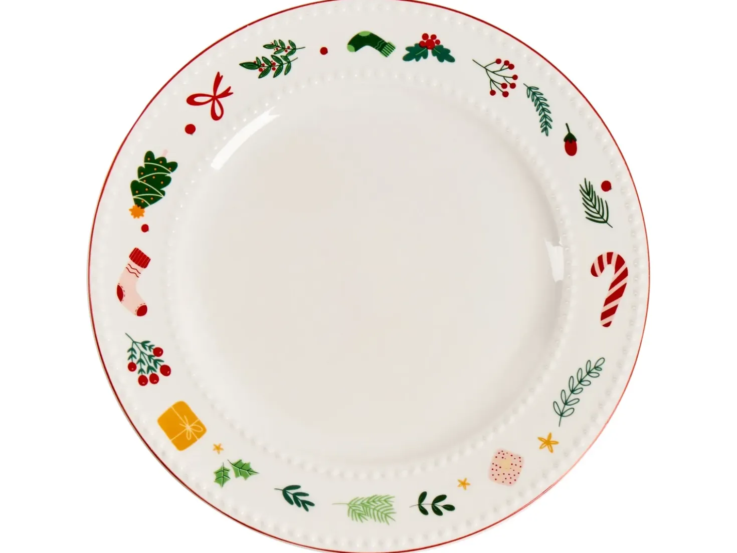 Set di 12 stoviglie SAFFRON Porcellana Bianco