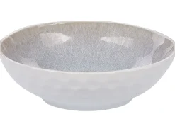 Set di 16 stoviglie SESAME Gres porcellanato Grigio chiaro