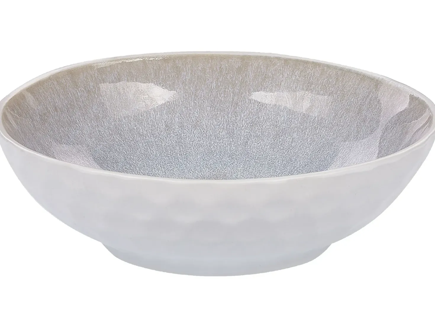 Set di 16 stoviglie SESAME Gres porcellanato Grigio chiaro