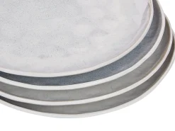 Set di 16 stoviglie SESAME Gres porcellanato Grigio chiaro