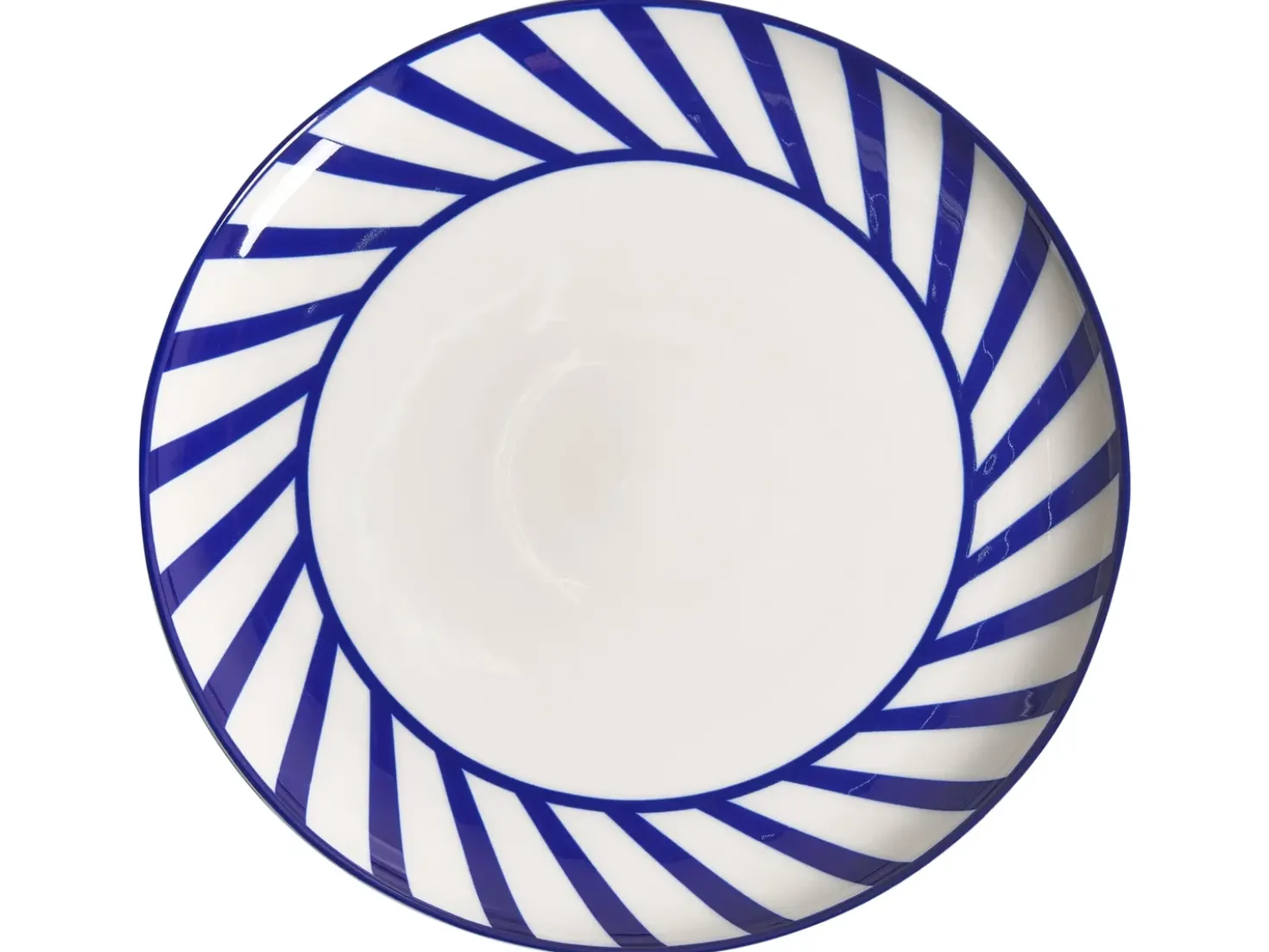Set di 12 stoviglie SHISO Porcellana Bianco/Blu