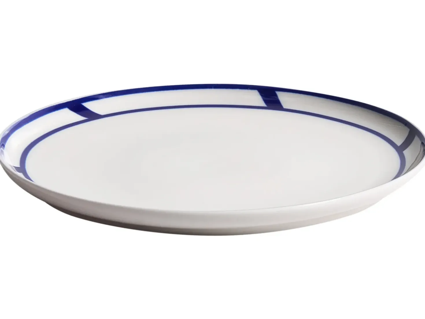 Set di 12 stoviglie SHISO Porcellana Bianco/Blu