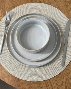 Set di 24 stoviglie SPIKENARD Gres porcellanato Bianco sporco