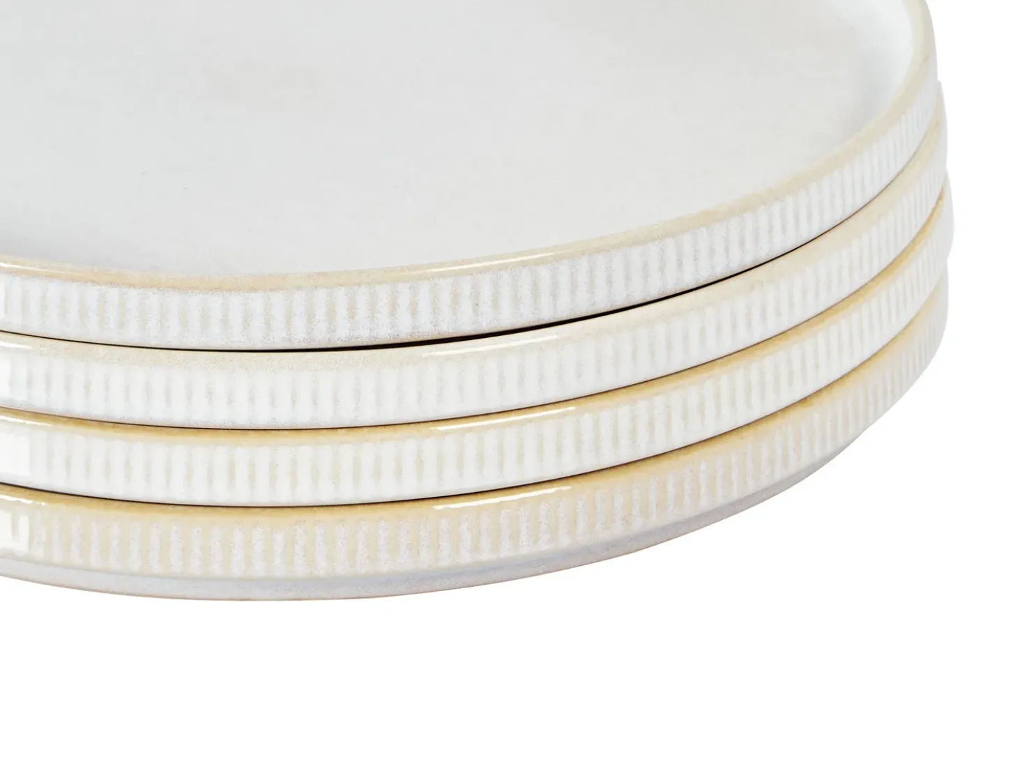 Set di 12 stoviglie SPIKENARD Gres porcellanato Bianco sporco