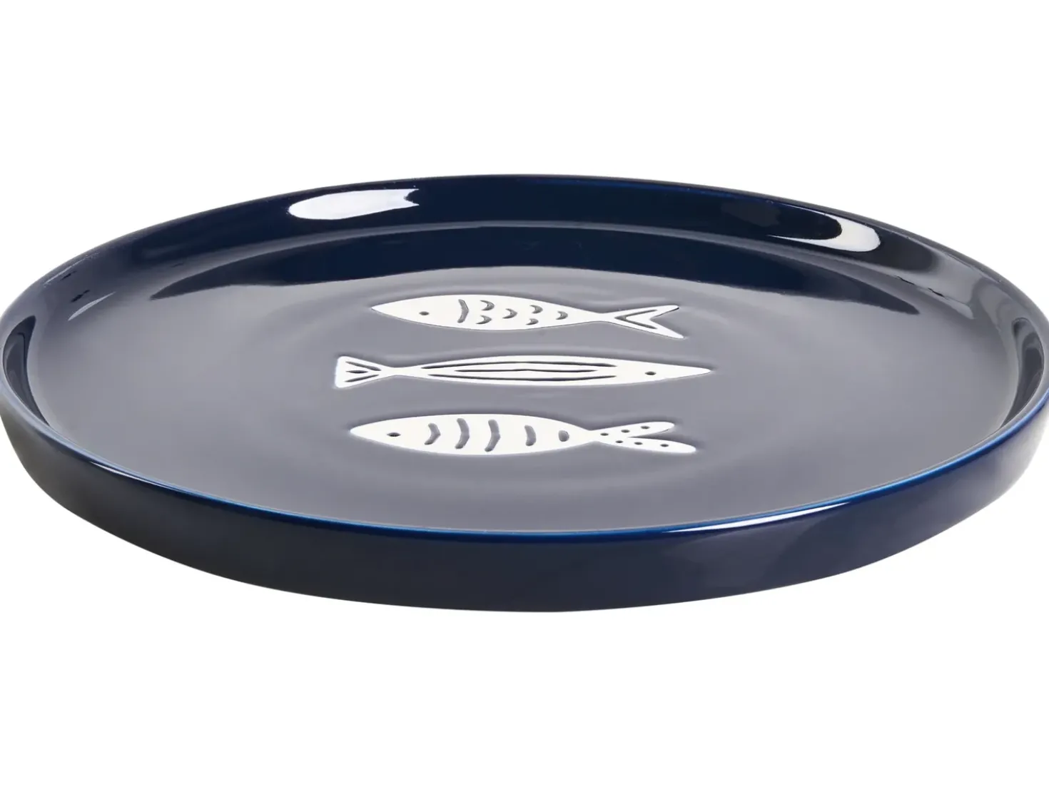 Set di 16 stoviglie TAMARIND Porcellana Bianco/Blu
