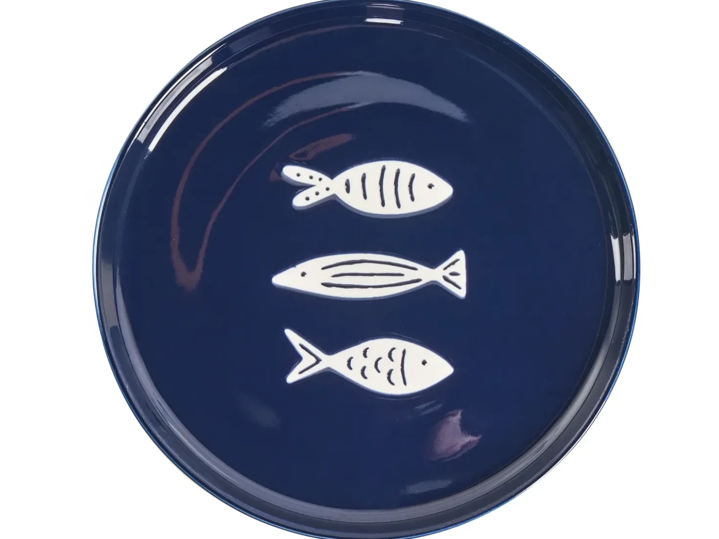 Set di 16 stoviglie TAMARIND Porcellana Bianco/Blu