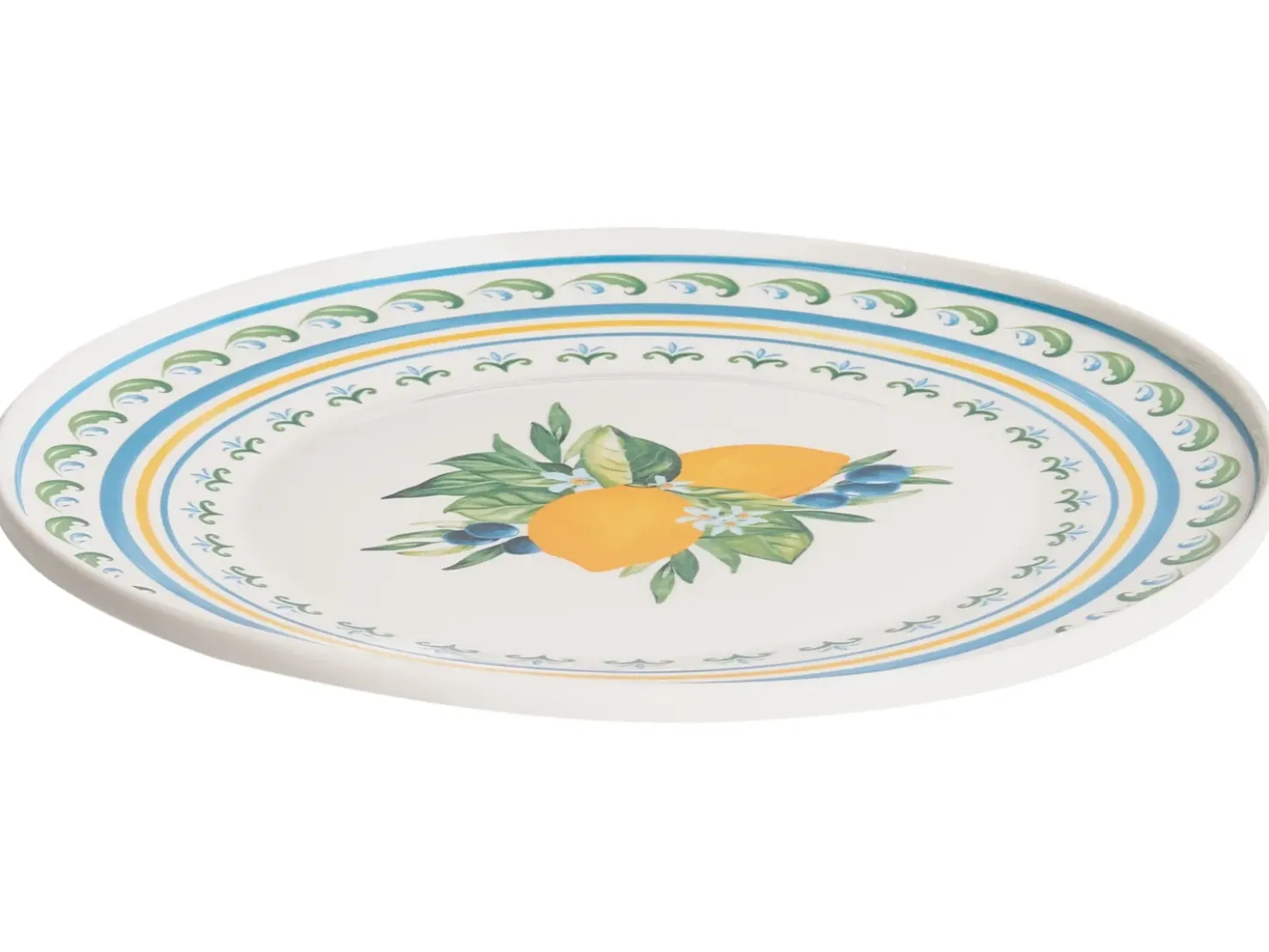 Set di 12 stoviglie TARRAGON Porcellana Bianco/Verde