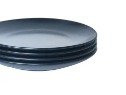 Set di 18 stoviglie VIVANI Gres porcellanato Blu