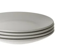 Set di 18 stoviglie VIVANI Gres porcellanato Grigio