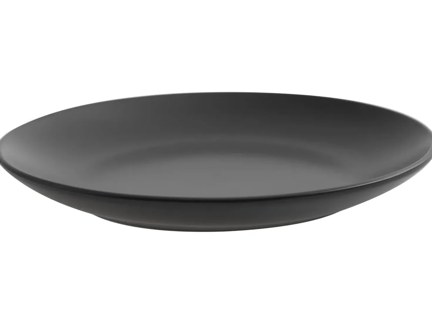 Set di 18 stoviglie VIVANI Gres porcellanato Nero