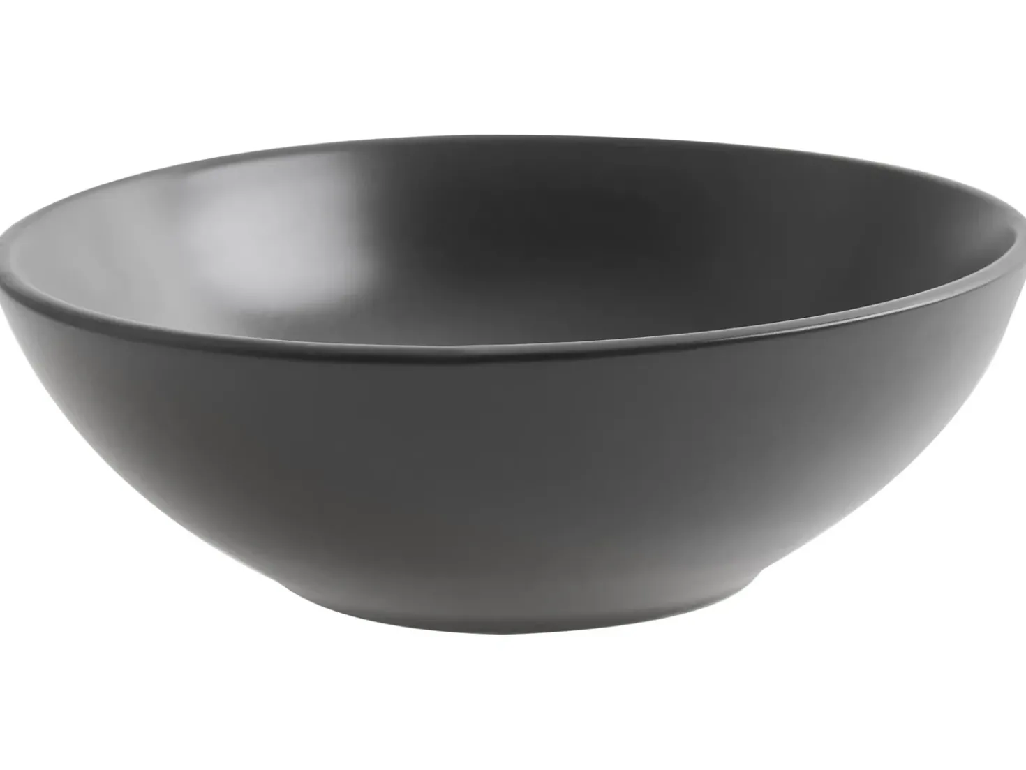 Set di 18 stoviglie VIVANI Gres porcellanato Nero