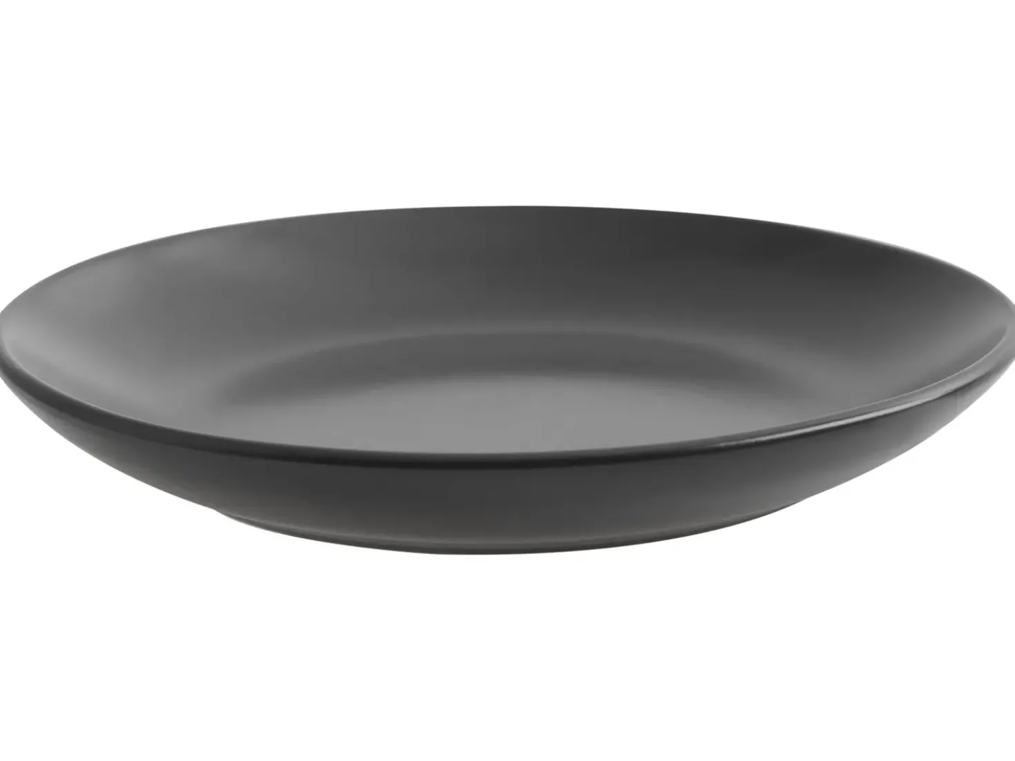 Set di 18 stoviglie VIVANI Gres porcellanato Nero