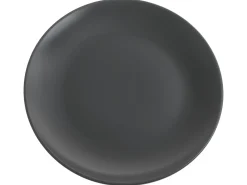 Set di 18 stoviglie VIVANI Gres porcellanato Nero