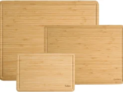 Set di 3 taglieri FOUACE Bambù Marrone chiaro