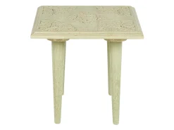 Set di 2 tavolini BELIDHA Legno di mango Verde chiaro