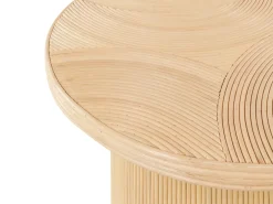 Set di 2 tavolini da caffè ILIOS Rattan Naturale