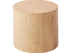 Set di 2 tavolini da caffè MANTI Marrone chiaro