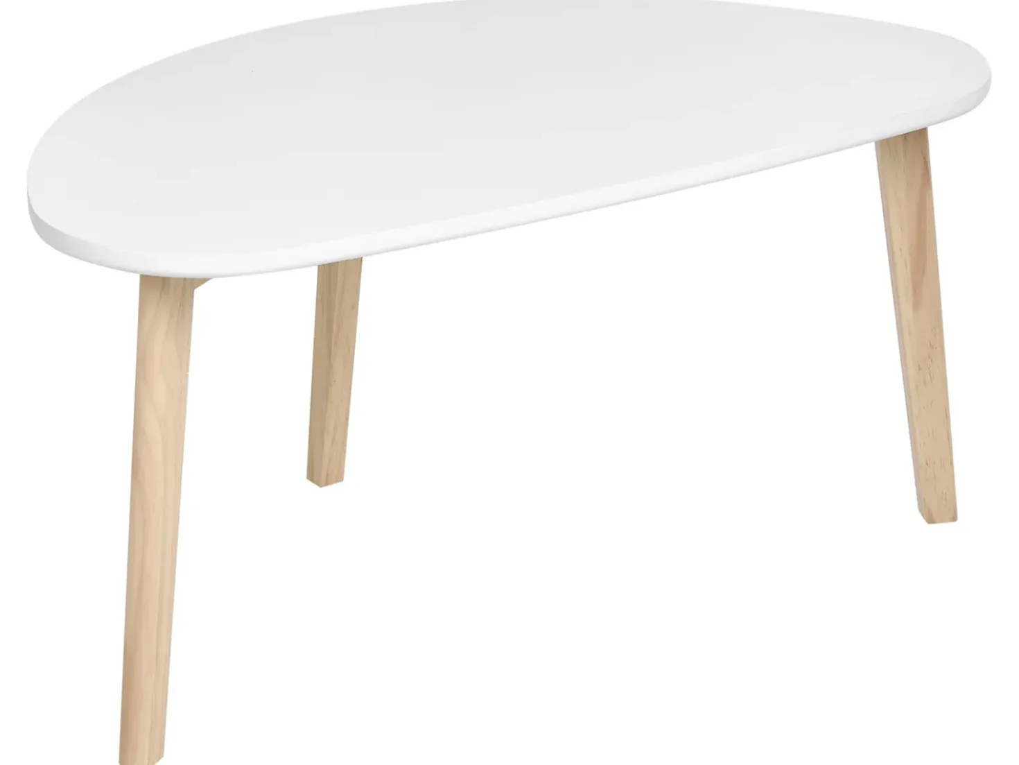 Set di 2 tavolini da caffè FLY Bianco
